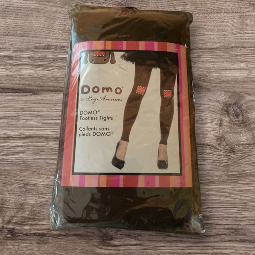 domo kun Stockings, Extremely Rare Leg Avenue Tights , Domo, Footless, VINTAGE